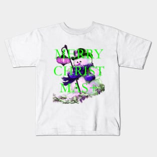 Snowman merry christmas Kids T-Shirt